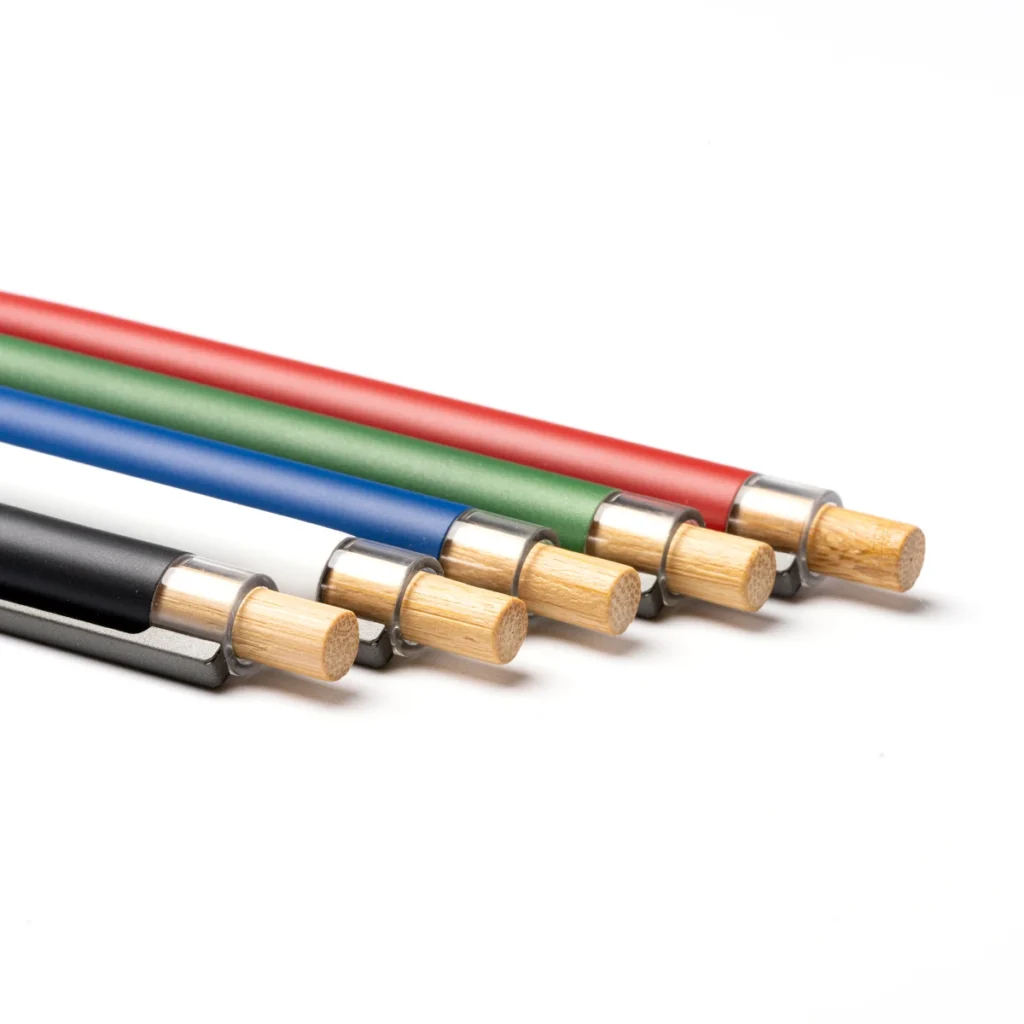 Ekologiczne przyciski bambusowe tansa.